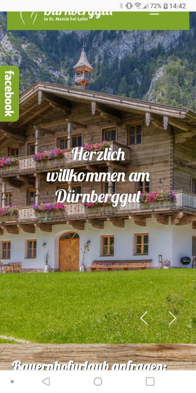 Апартаменти Duernberggut Занкт-Мартін-бай-Лофер Екстер'єр фото